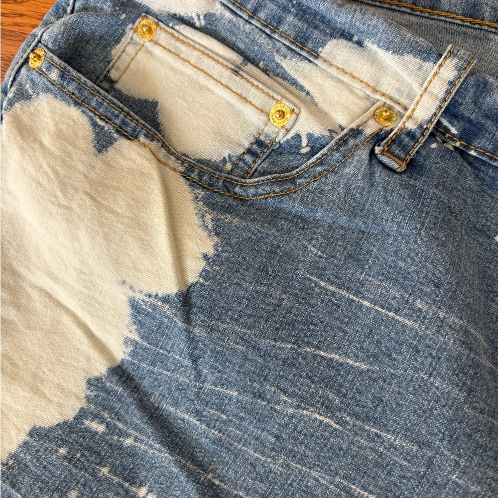 Y2K RARE BABY PHAT ACID WASH JEANS - Picture 6 of 13